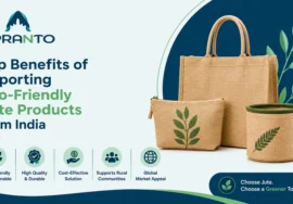 Eco-Friendly Jute Products Exported from India by Apranto Private Limited