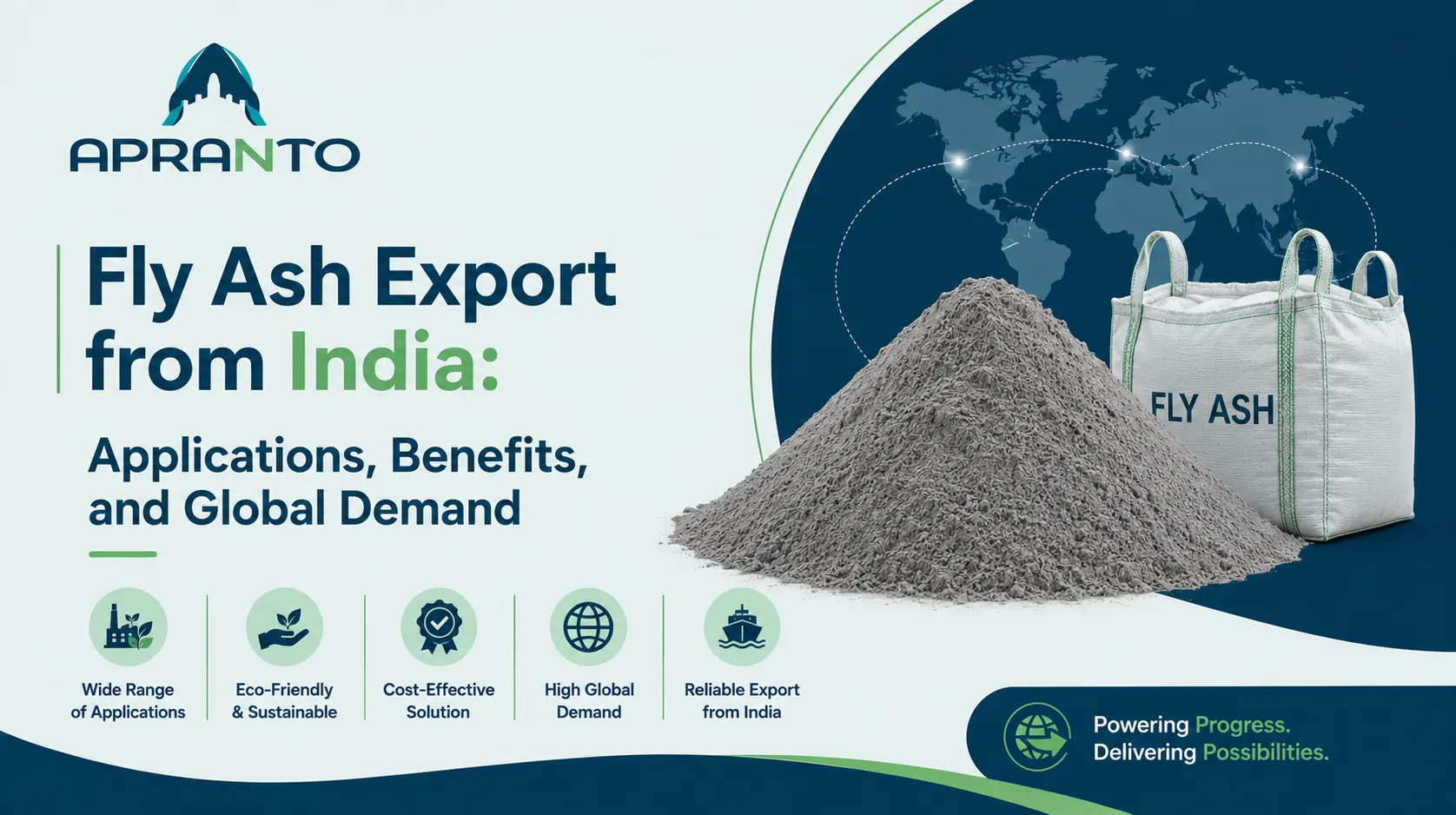Fly Ash Export from India